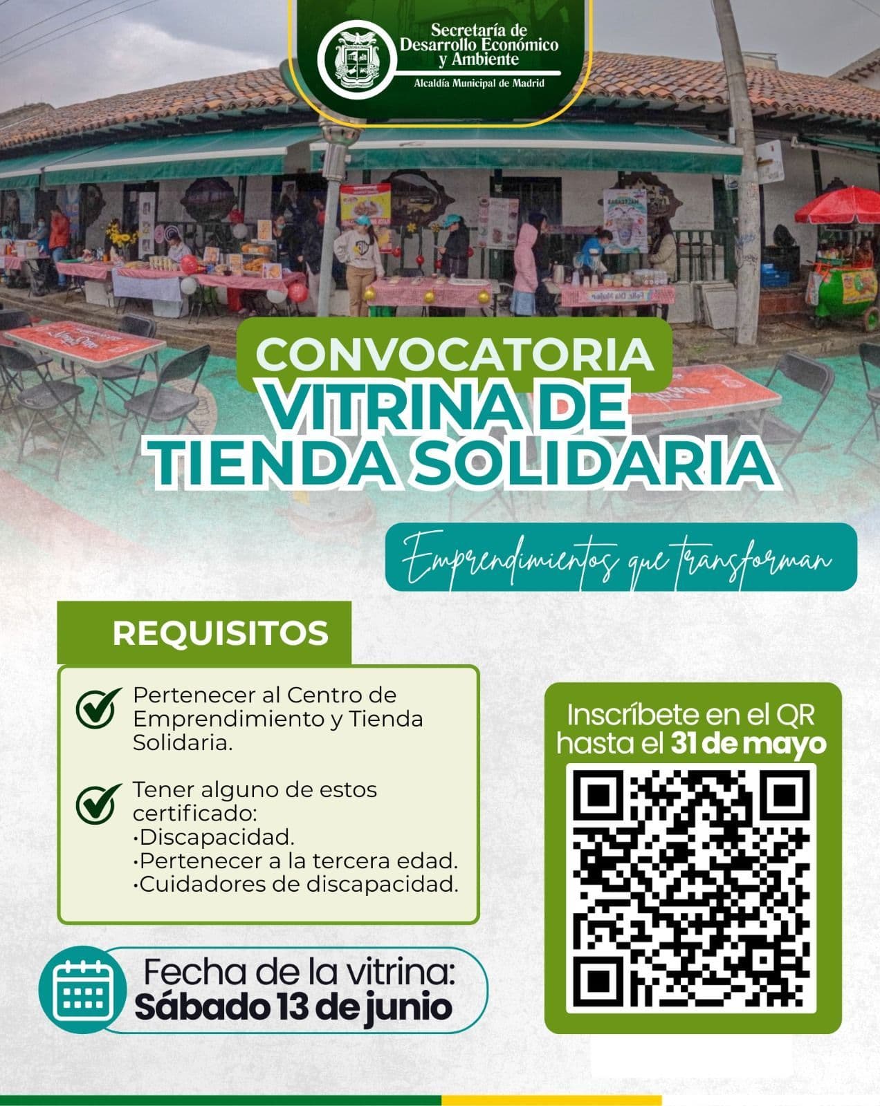 Vitrina de Emprendedores del programa de Tienda Slidaria