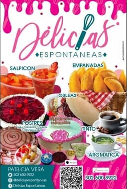 Logo de Delicias espontáneas - Emprendimiento de Servicios en Gastronómico, Cundinamarca